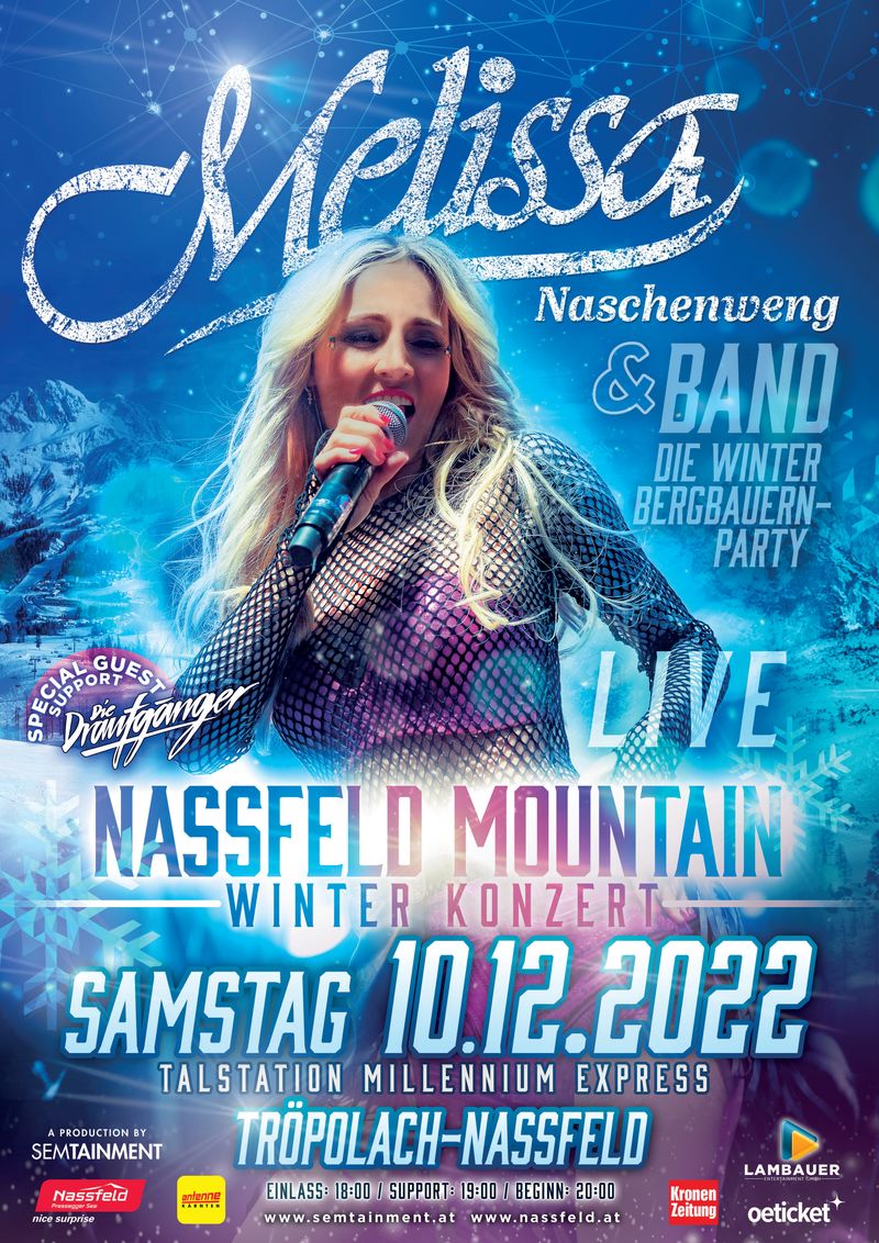 Melissa Naschenweng Nassfeld Konzert