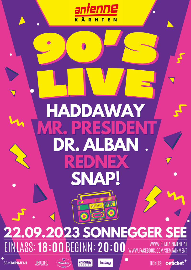 Antenne Kärnten 90s Live